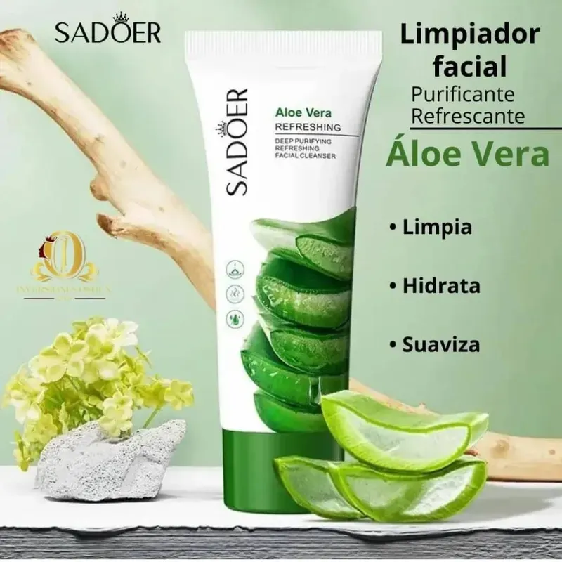 Limpiador purificante sadoer de aloe vera 100ml