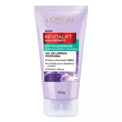 💜Limpiador revitalift ácido hialuronico 150ml | L'Oréal 
