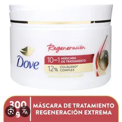 Mascarilla capilar 10 en 1 con 12% de colageno 300g | Dove