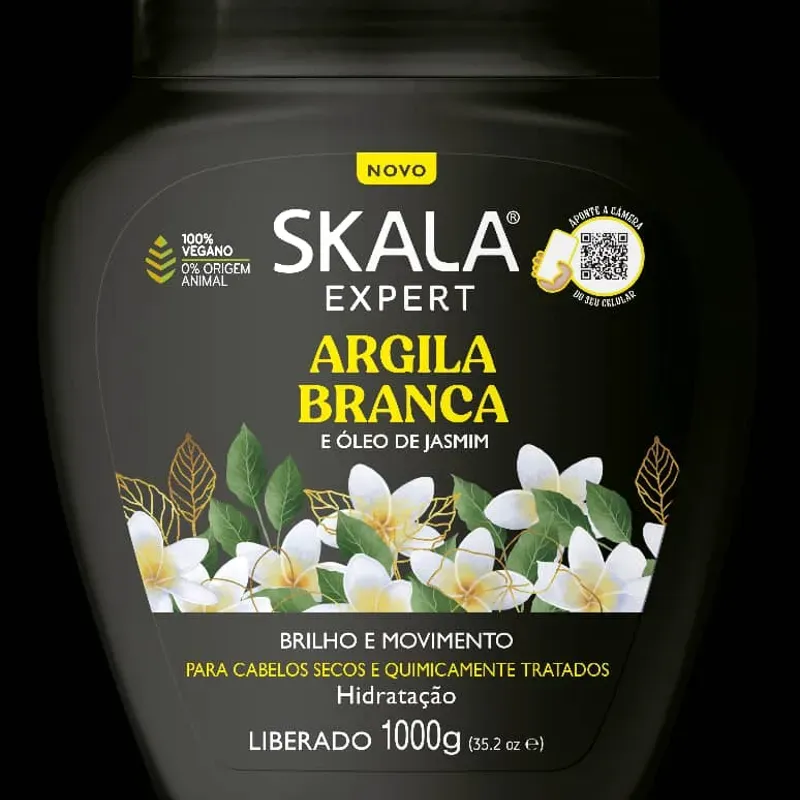 🌼Mascarilla capilar de arcilla Blanca y Jazmín| Skala 