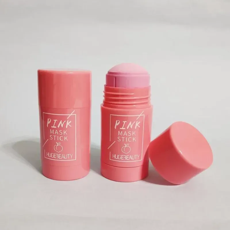 🌸 Mascarilla en Stick Arcilla Rosa – Huda Beauty