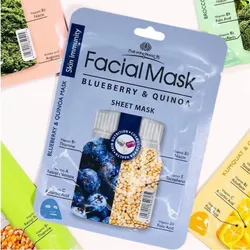 Mascarilla Facial de Arandano & Quinua Sheet Mask.