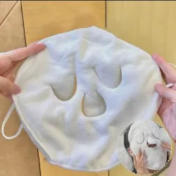 Mascarilla facial de toalla reutilizable