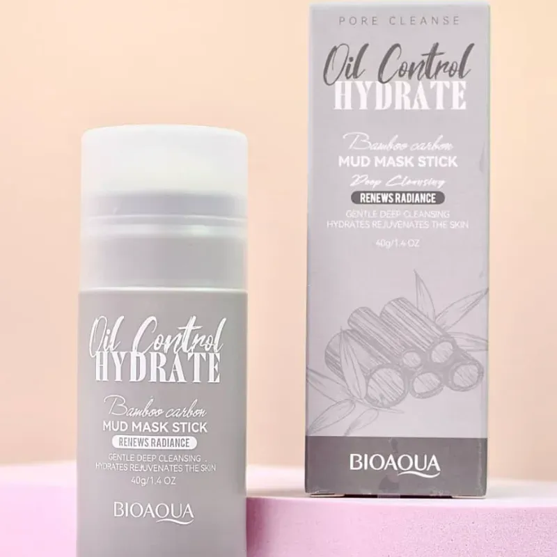 Mascarilla Oil Control con Carbón de Bambú – Bioaqua (40 g)