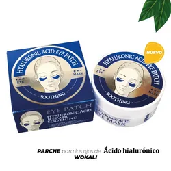 MASCARILLAS PARA OJOS ACIDO HIALURONICO X 60 UNID  WOKALI  