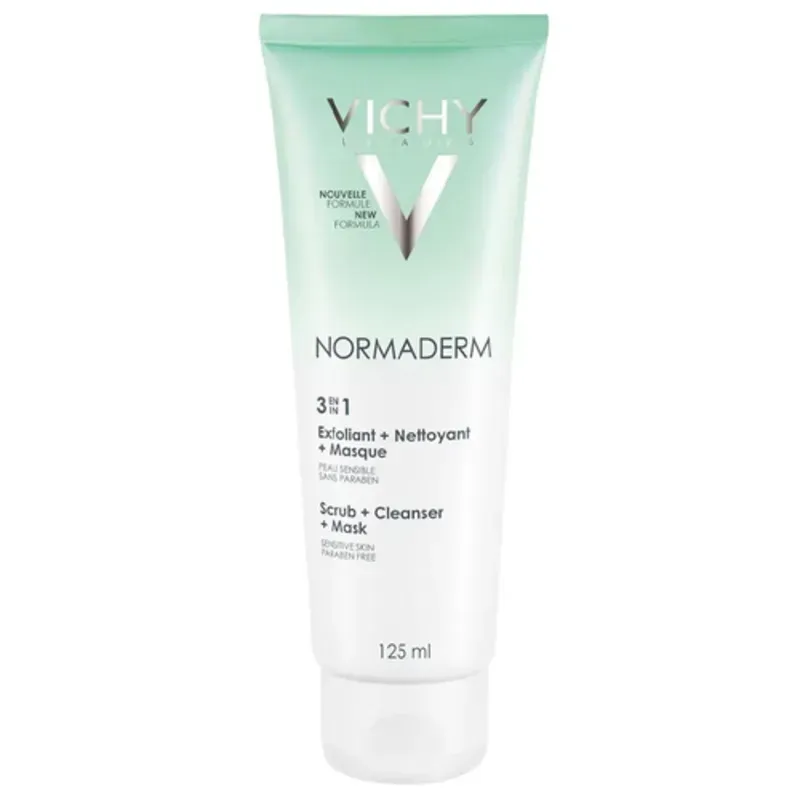 Normaderm Mascarilla Exfoliante 3 en 1  125 ml | VICHY