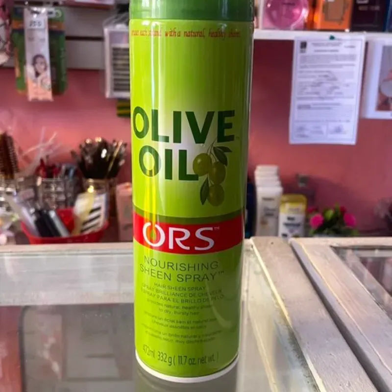 💚Ors Aceite de Oliva Brillo Nutritivo Spray