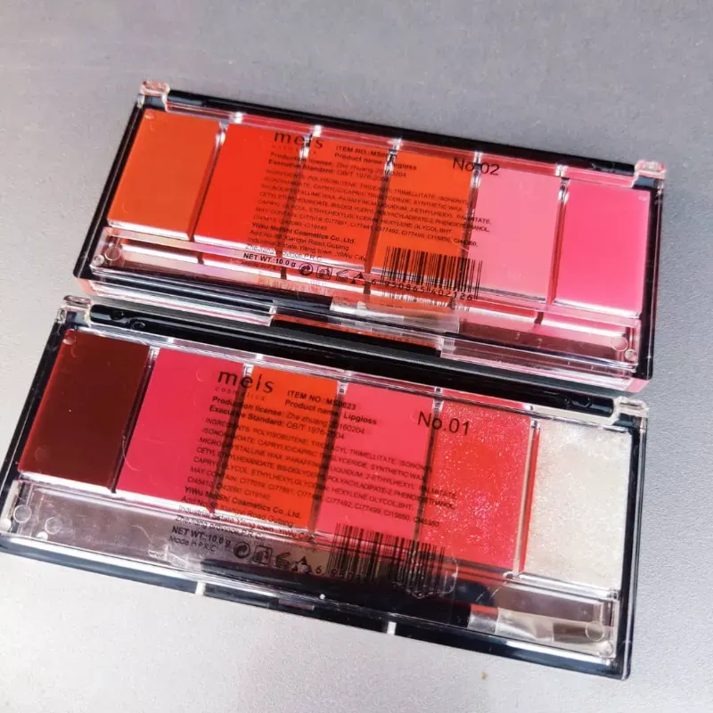 Paleta de labiales Mels💚