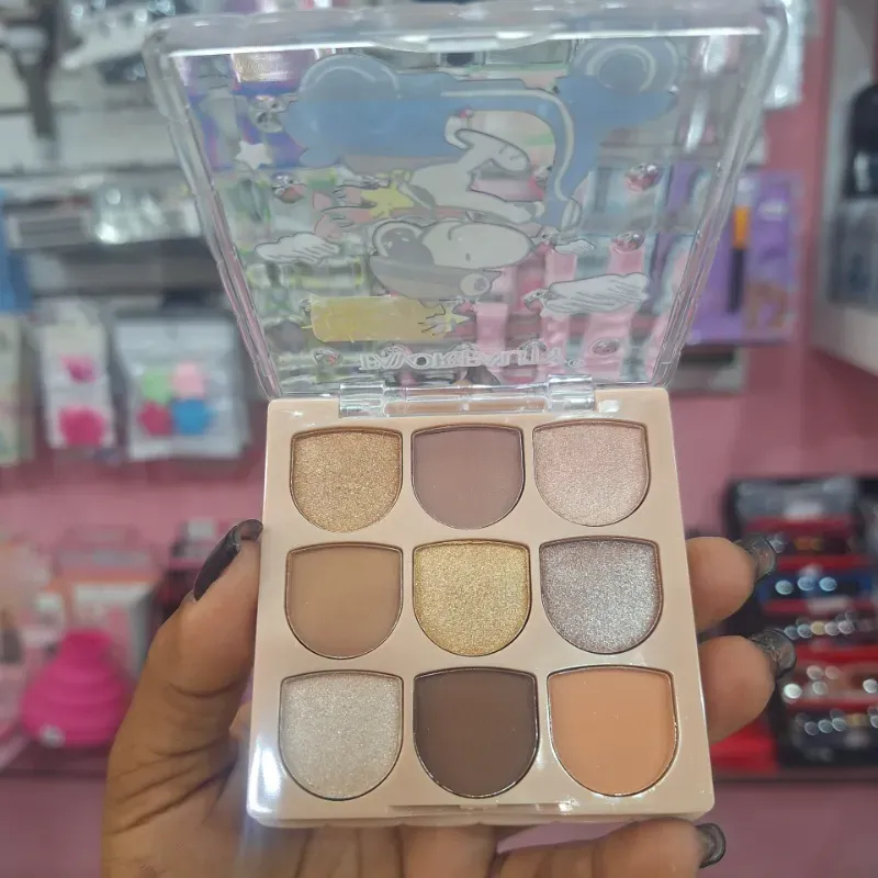 Paleta de sombra para ojos de 9 tonos
