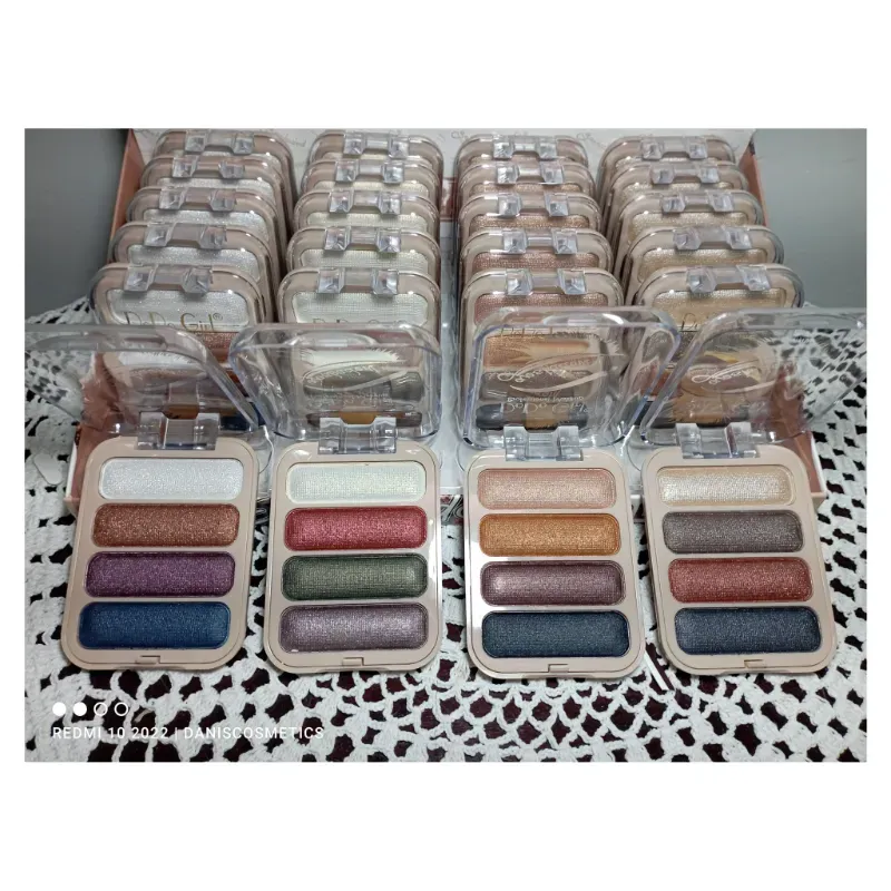 Paleta de sombras 4 tonos