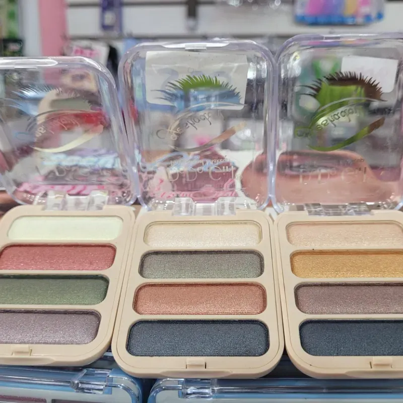 Paleta de sombras 4 tonos