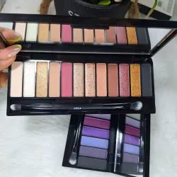 Paleta de sombras de 12 tonos