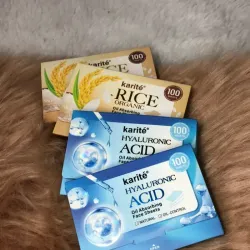 Papel Absorbente Karité con Ácido Hialurónico – 100 hojas