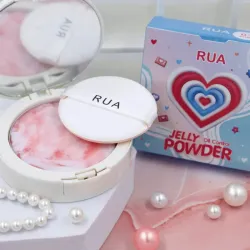 Polvo con textura de gelatina (jelly)