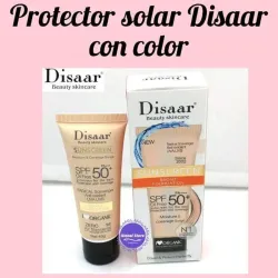 Protector Solar con color 🌞| Disaar 