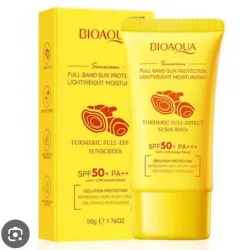 Protector solar con cúrcuma|Bioaqua
