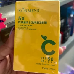 Protector solar de vitamina c. Textura ligera y Oil free 50ml