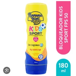 🌼PROTECTOR SOLAR FPS 50 KIDS SPORT BANANA BOAT 180ml