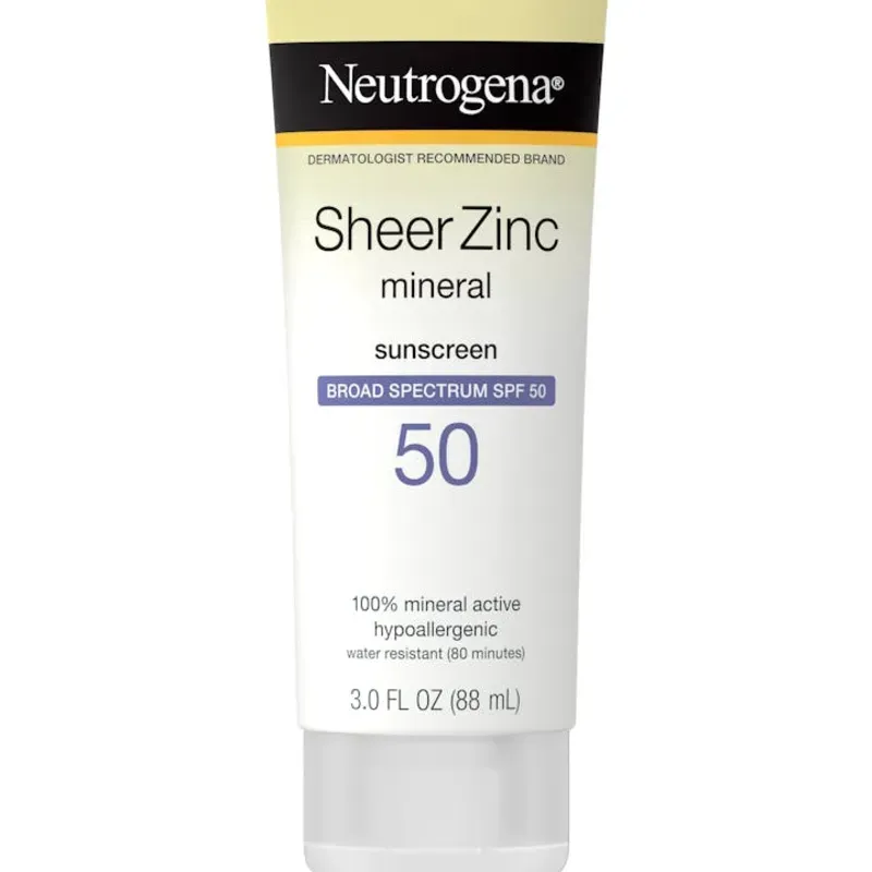 Protector solar Neutrogena FPS 50 Sheer Zinc
