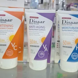 Protectores solares de disaar 80gr