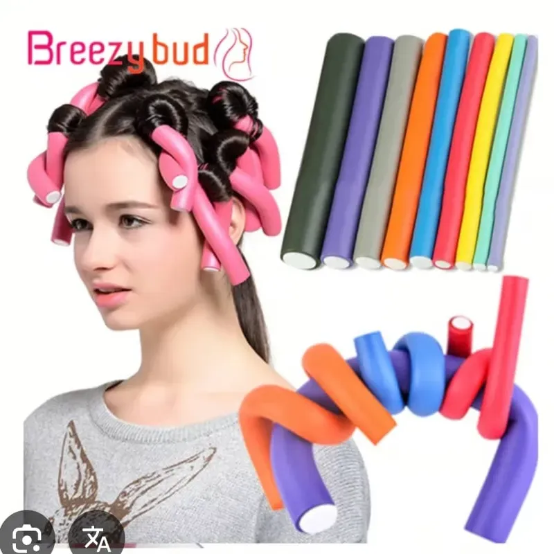 Rolos flexibles para el cabello 12u
