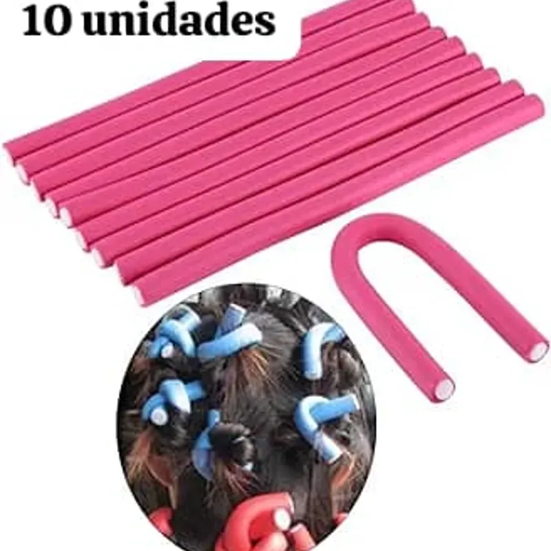 Rulos flexibles para el cabello 