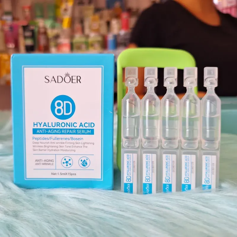 SADOER 8D Hyaluronic Acid Anti-Aging Repair Serum. Viales 