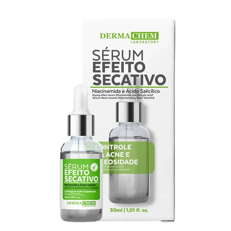 Serum antiacne con niacinamide y ácido salicílico de dermachen 30ml