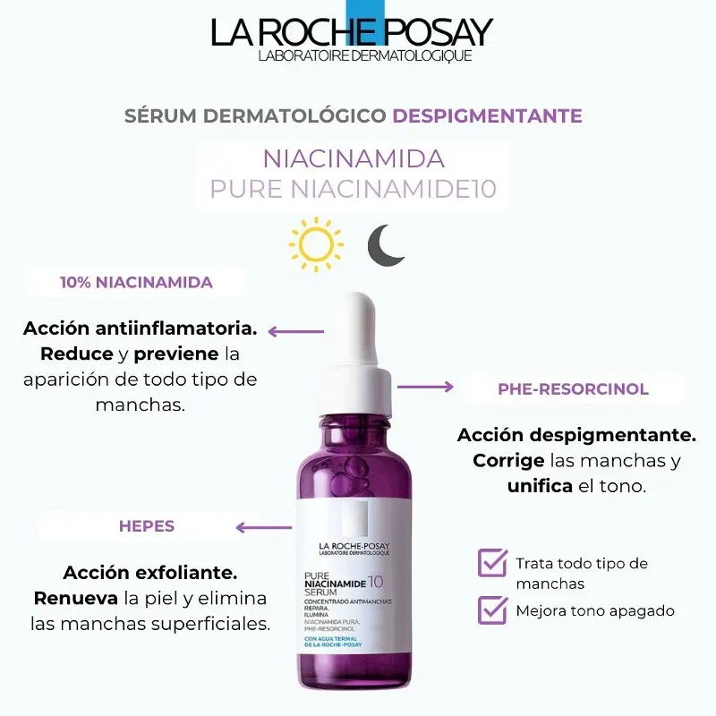 Sérum antimanchas de niacinamida La Roche Posay