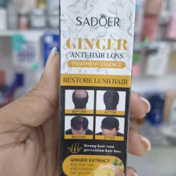 Serum capilar de jengibre