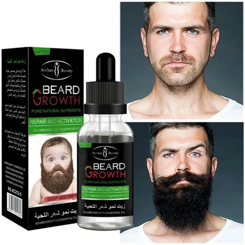 Sérum capilar para el crecimiento de la barba