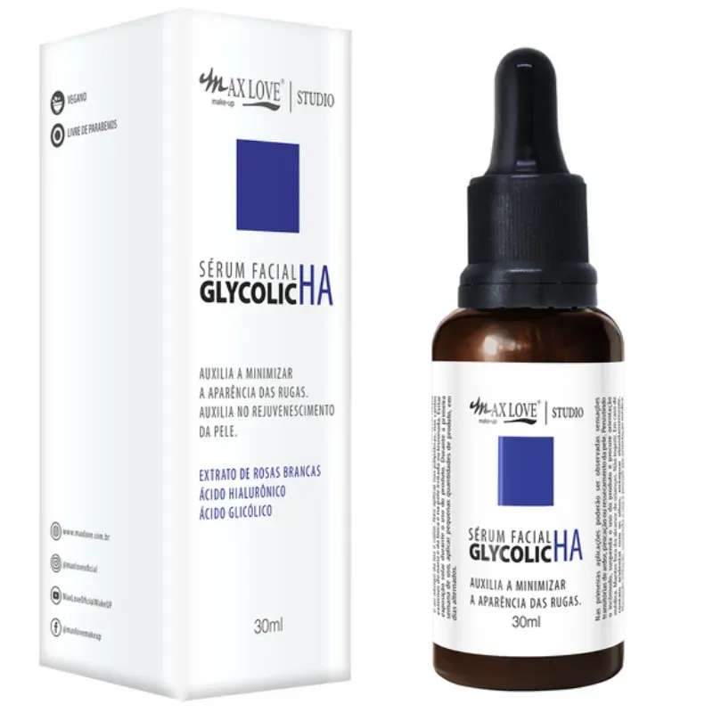 Serum de ácido glicólico MaxLove 30ml💙