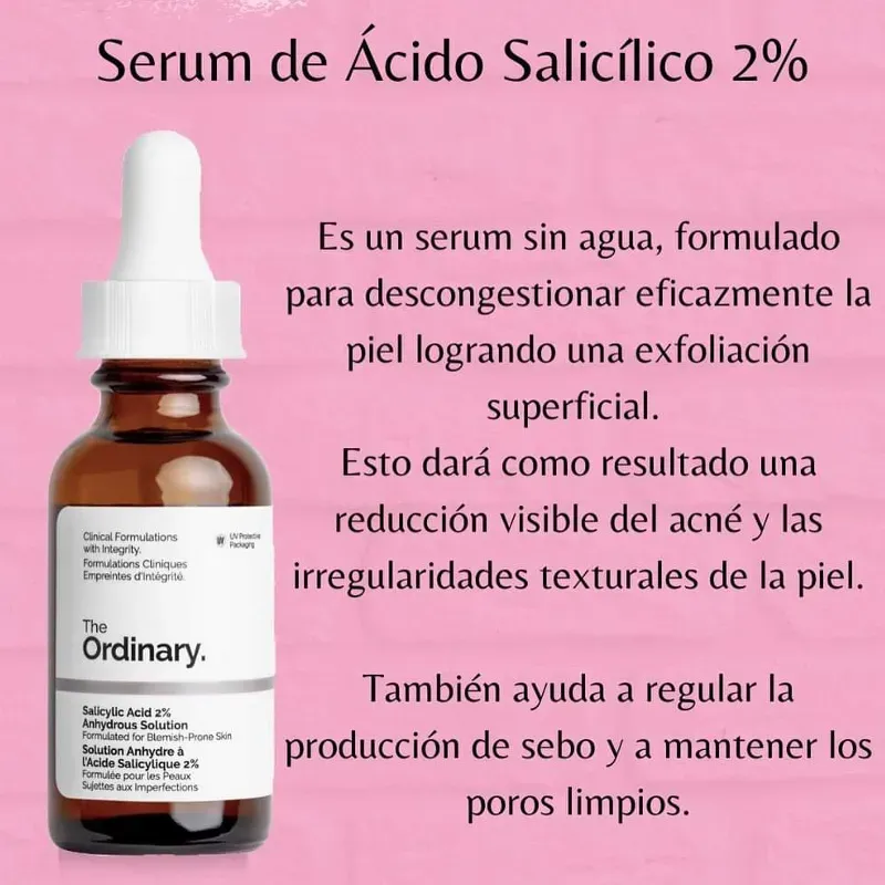 ✨Sérum de ácido salicílico 2% | The Ordinary 