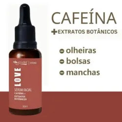 Sérum de cafeína con extractos botánicos MAXLOVE 30ml