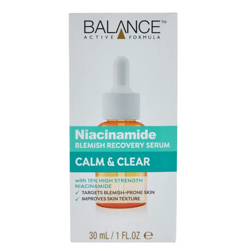Sérum de recuperación de imperfecciones con niacinamida (30 ml) | Balance Active Formula 