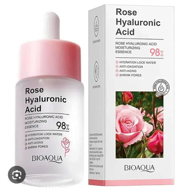 Serum de Rosas y ácido hialurónico BIOAQUA