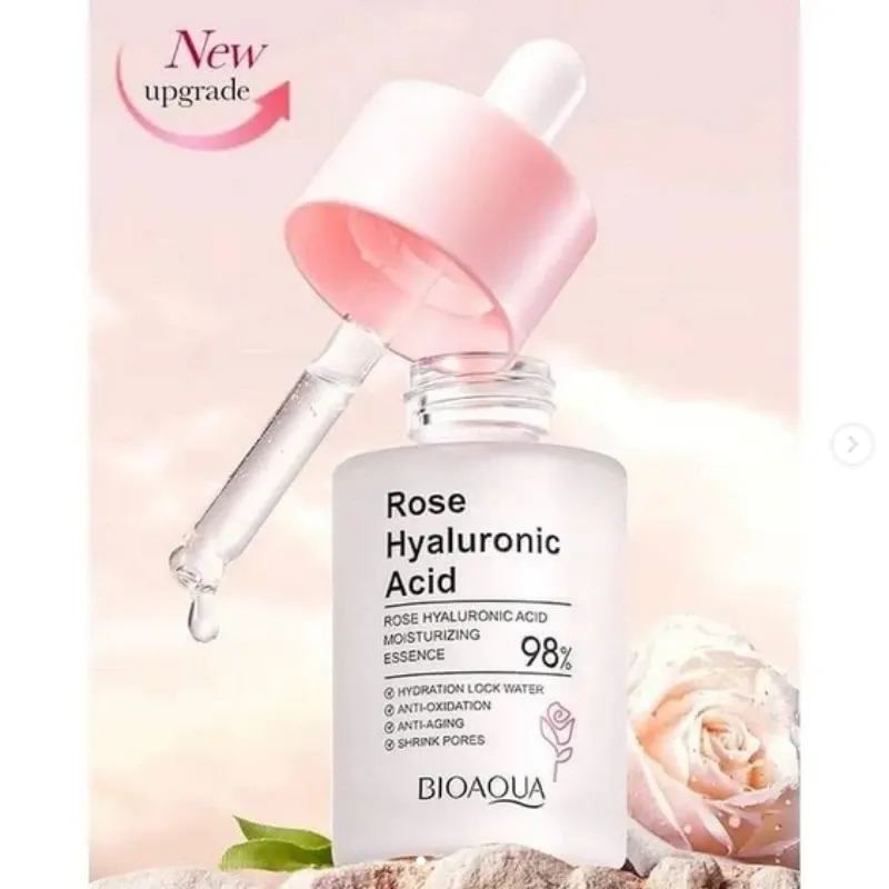 Serum de Rosas y ácido hialurónico BIOAQUA