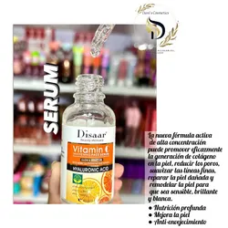 Serum de Vitamina C 🍊y ácido hialuronico | Disaar
