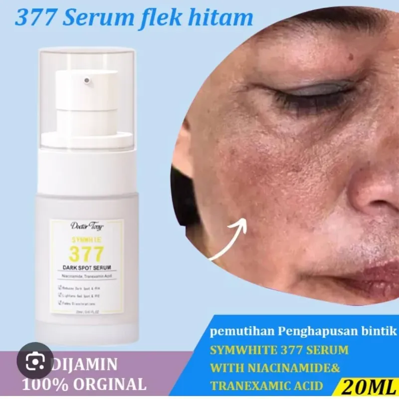 Serum facial con  SymWhite377  - niacianmida - ácido tranexamico