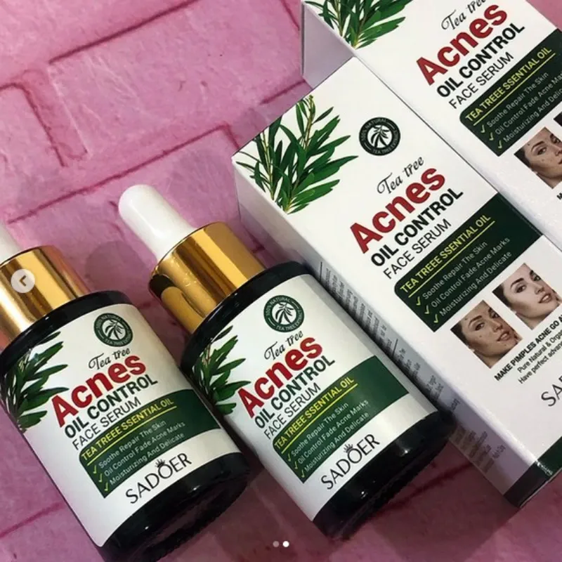 Sérum Facial Control de Grasa y acné  Té Verde 💚✨ Sadoer 