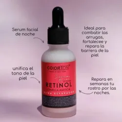 Serum facial de retinol y centella asiática  Noche