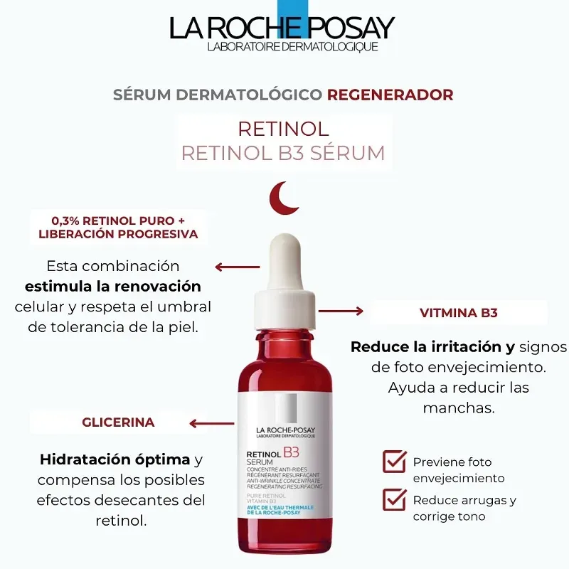 Sérum regenerador de Retinol | La roche Posay 