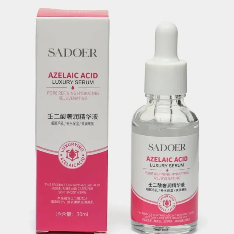 Sérum SADOER de Acido Azelaico para Manchas - marcas acne y poros abiertos
