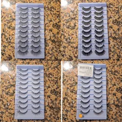 Set de 10 pestañas 