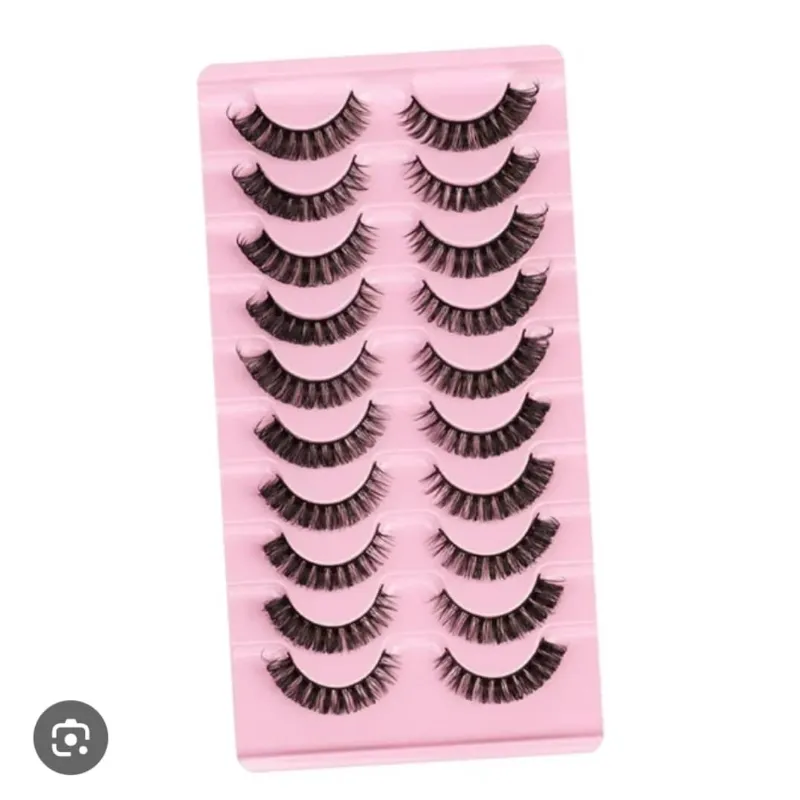 Set de 10 pestañas