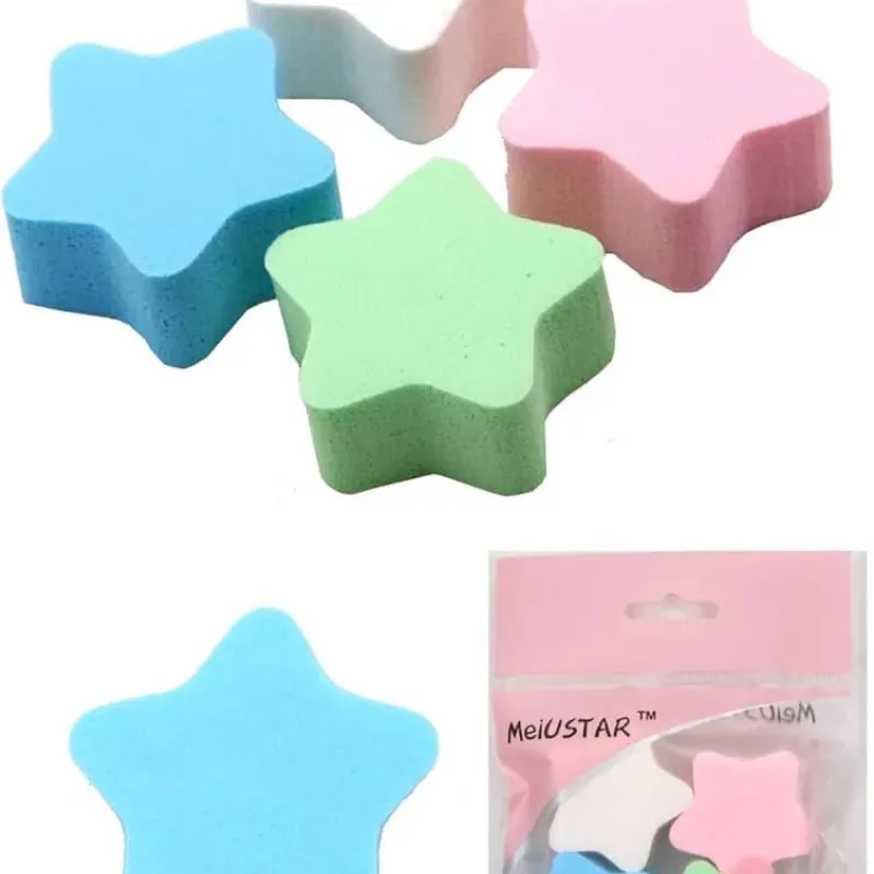 Set de 4 esponjas de Maquillaje 