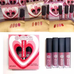 Set de 4 labiales mates Grenobil