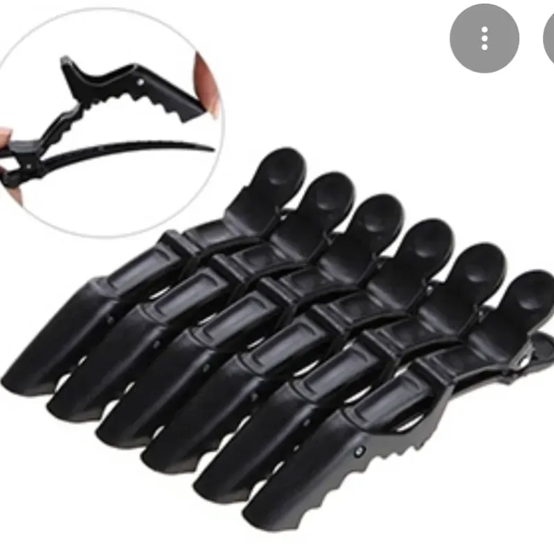 Set de 6 de pinzas para el cabello 