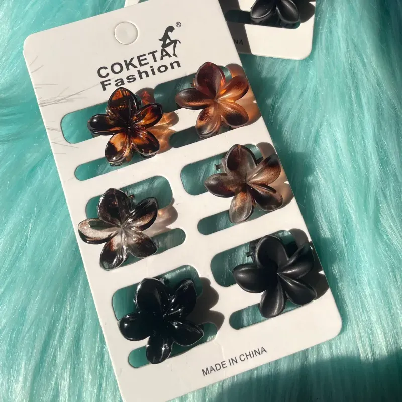 Set de 6 pellizcos pequeños 