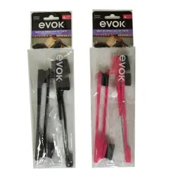 Set de brochas para tinte y peinado Evok